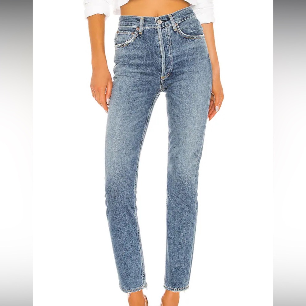 Agolde Riley Long Jeans